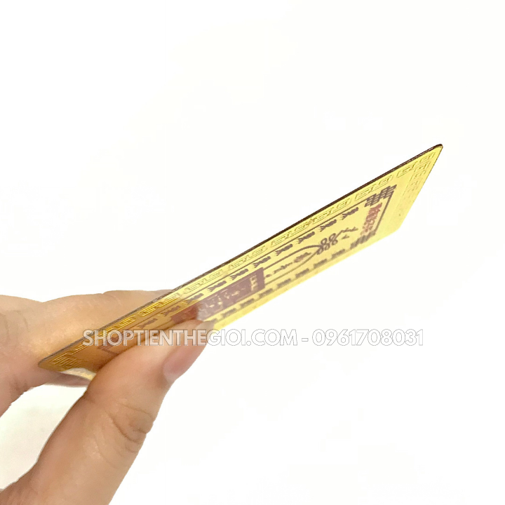 Thẻ Kim Bài Bồ Tát Quan Âm và Thiện Tài Đồng Tử